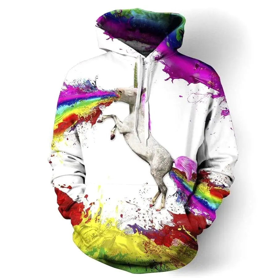 Unicorn - Overprint Hoodie