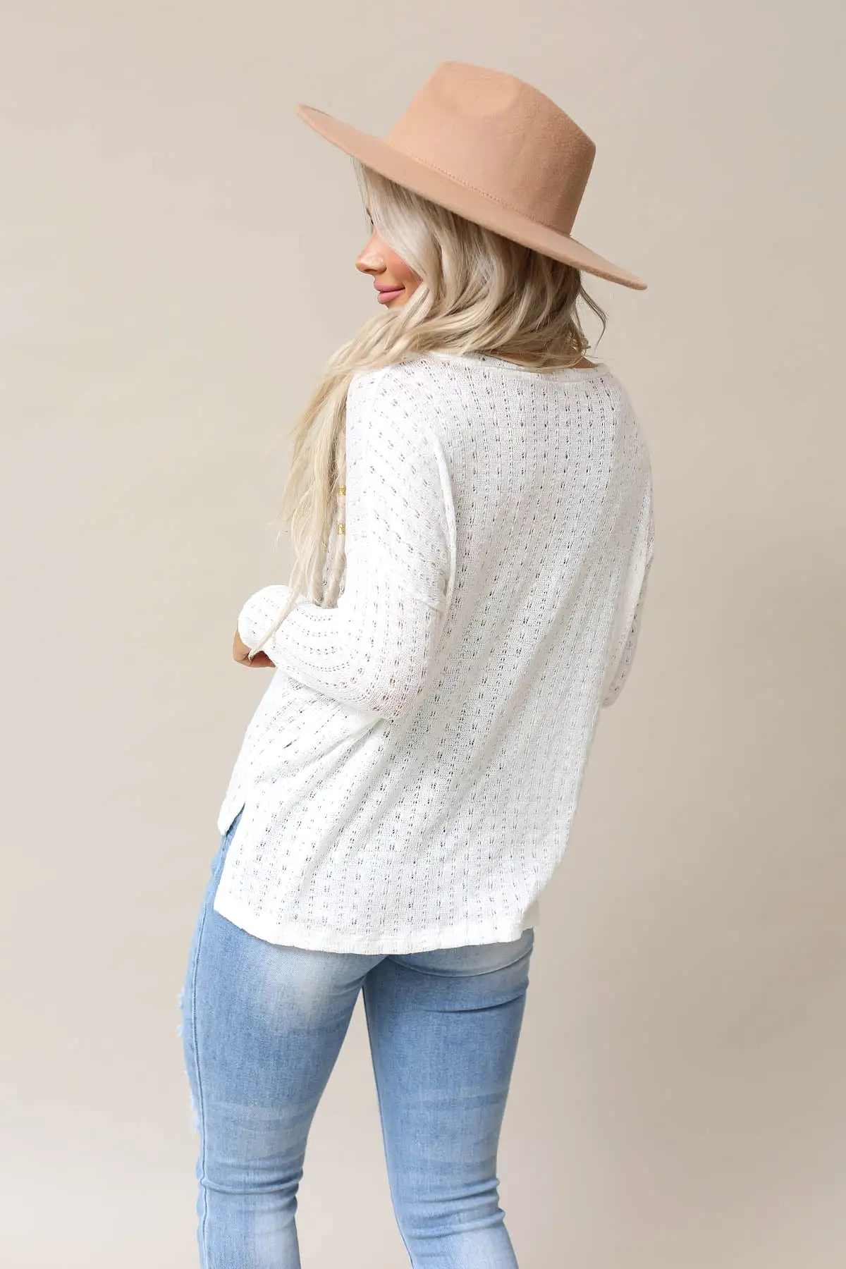 Uptown Sweater Knit Top