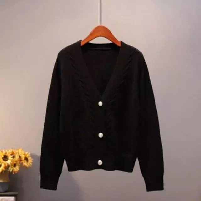 V-Neck Women Cardigan Sweaters