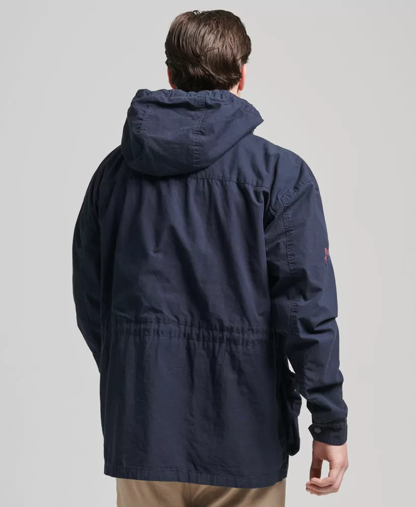 Vintage Hooded Deck Jacket | Eclipse Navy