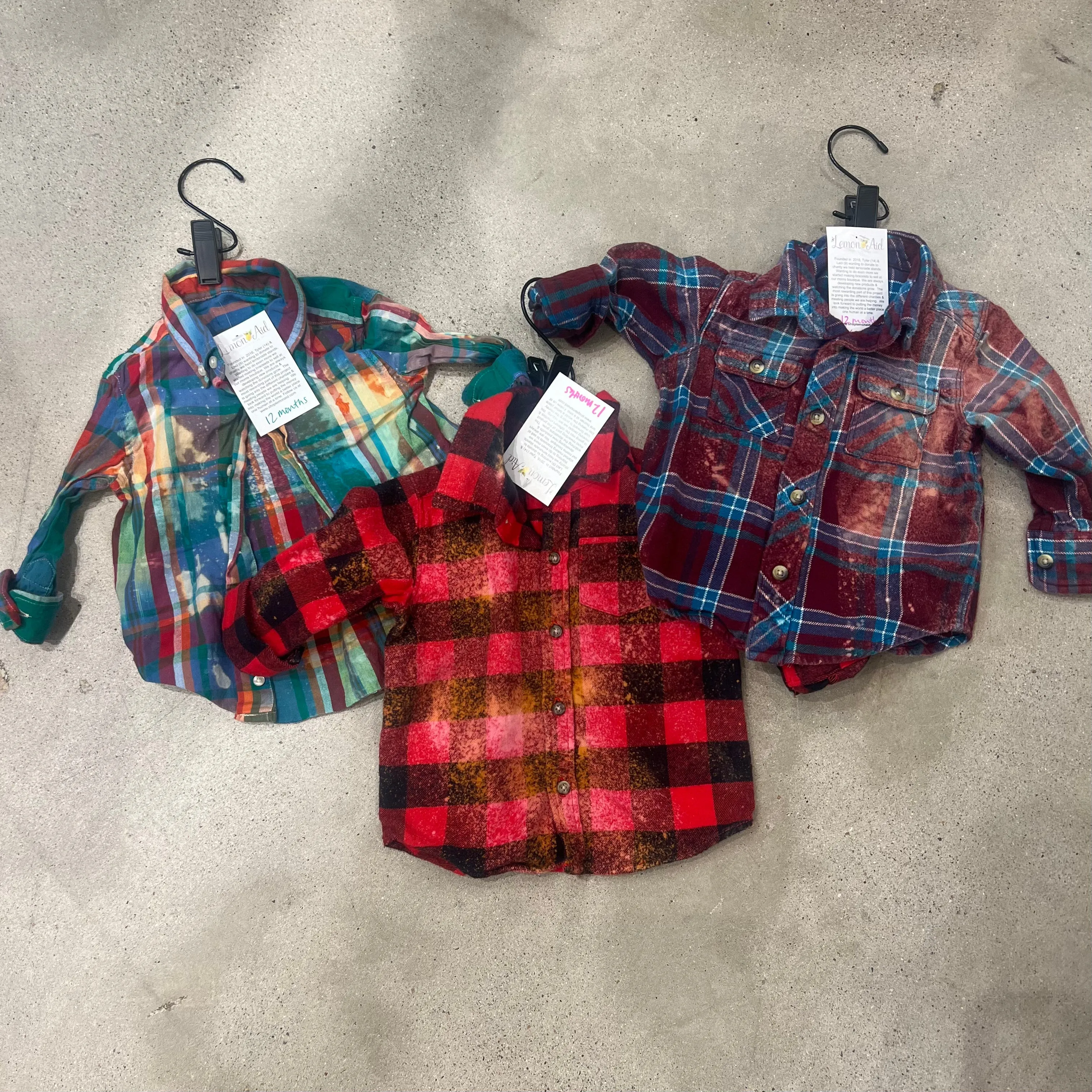 Vintage Plaids-12 mths