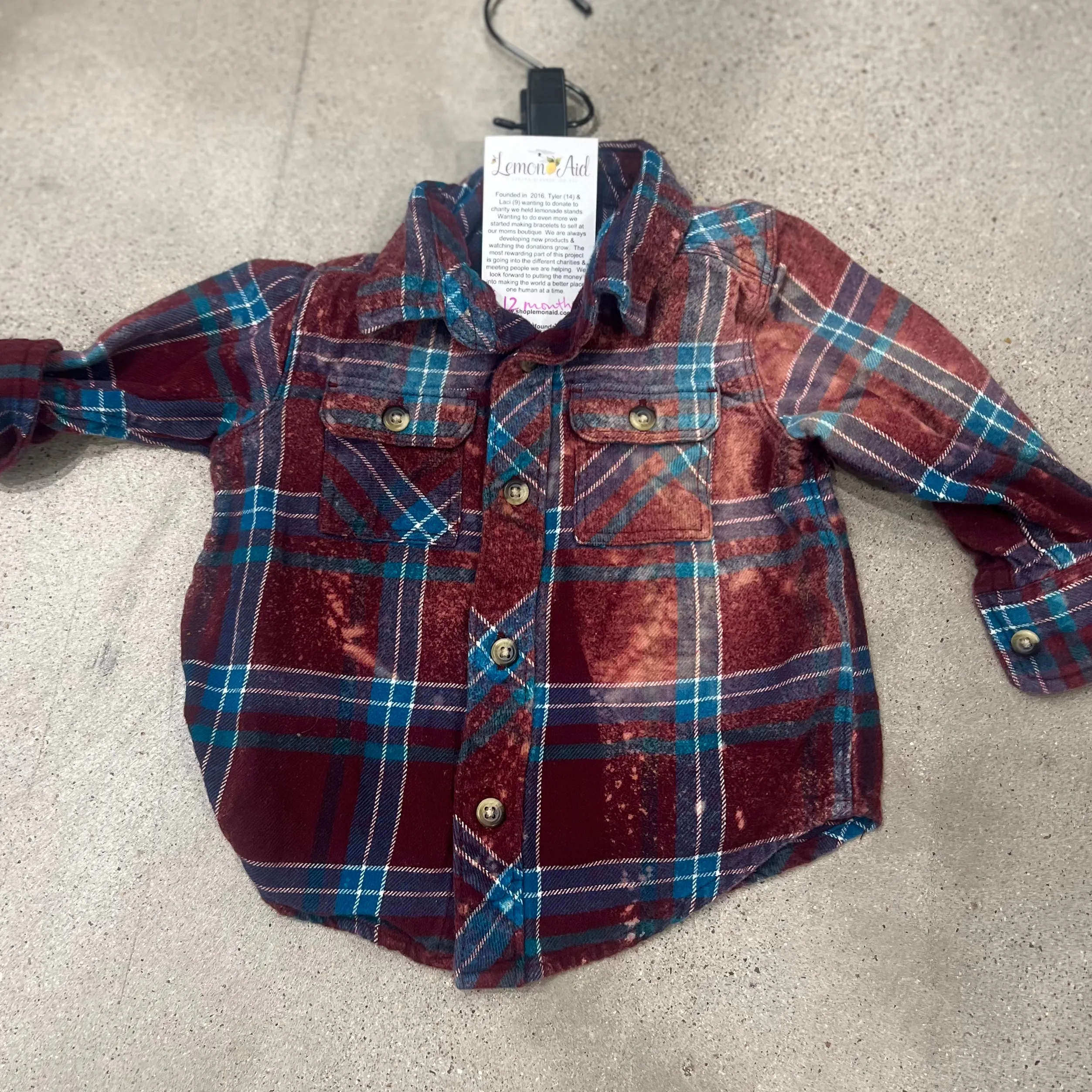 Vintage Plaids-12 mths