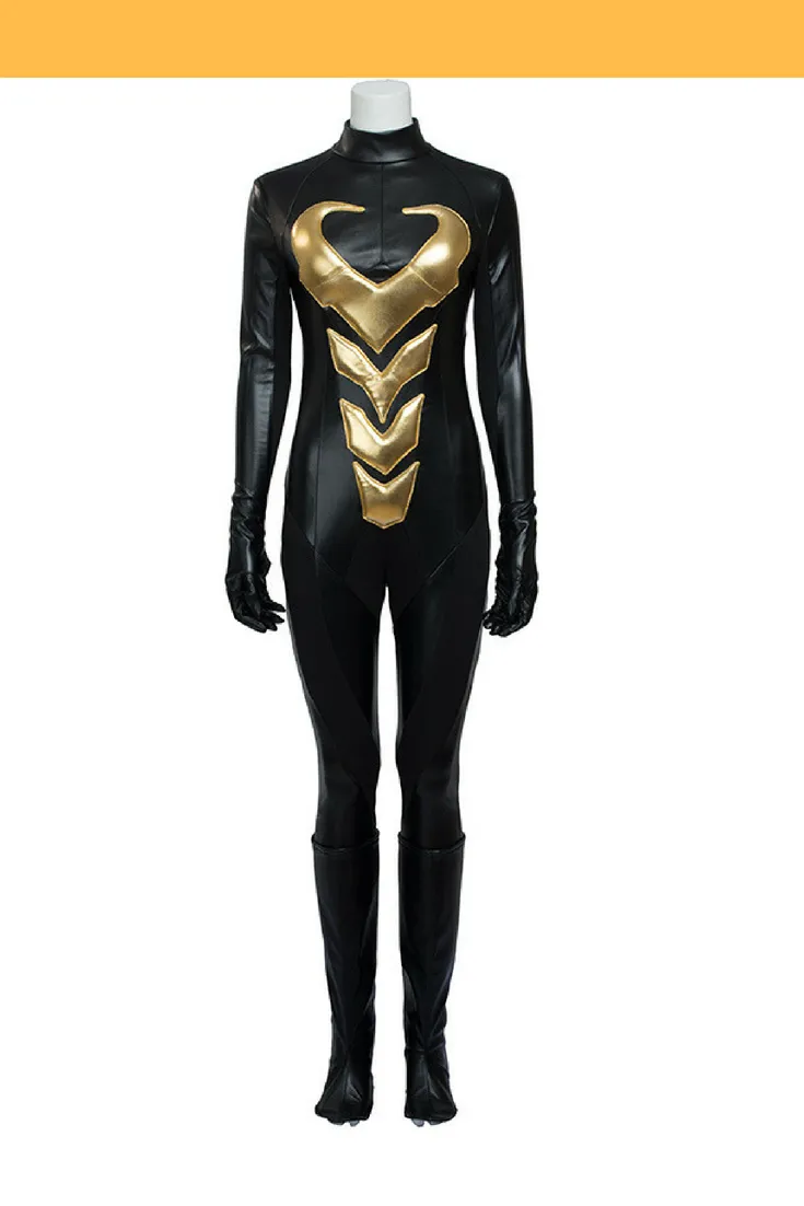 Wasp Comic Appearance PU Leather Cosplay Costume