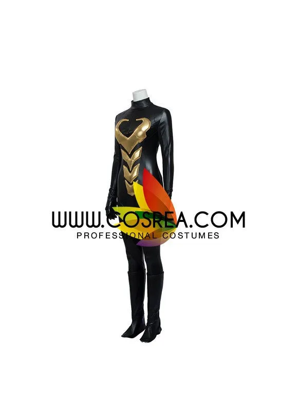 Wasp Comic Appearance PU Leather Cosplay Costume