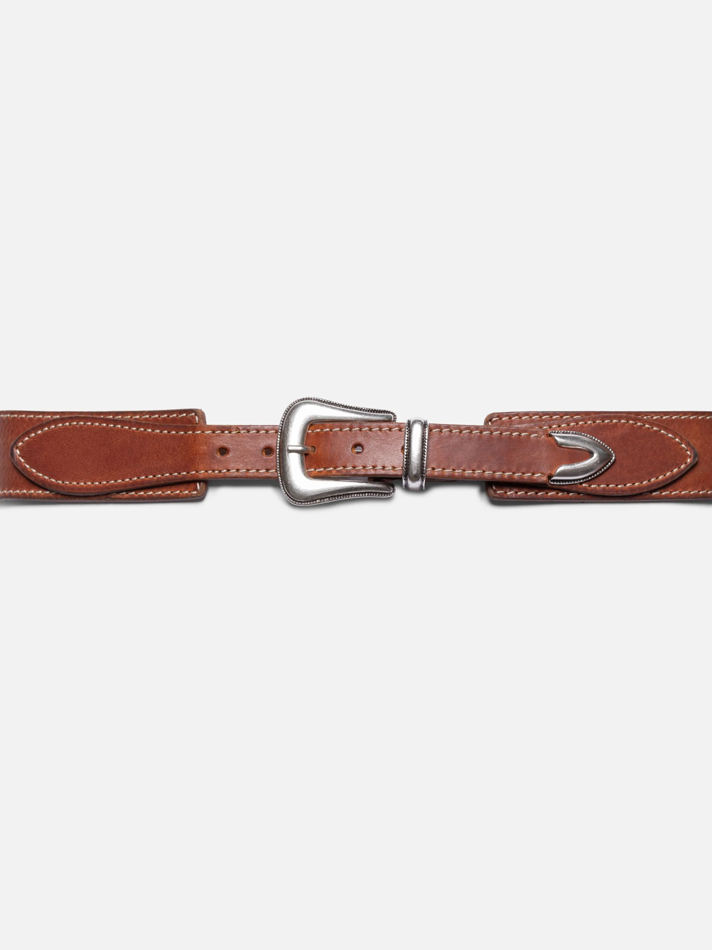 Western Ranch Belt Toffee Brown