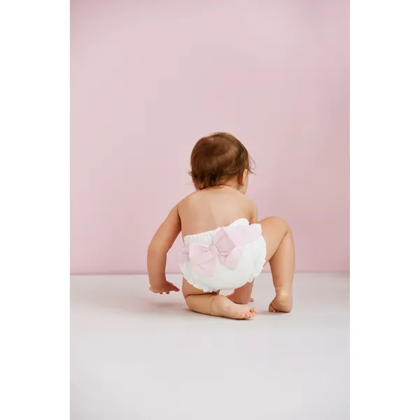 White Diaper Cover