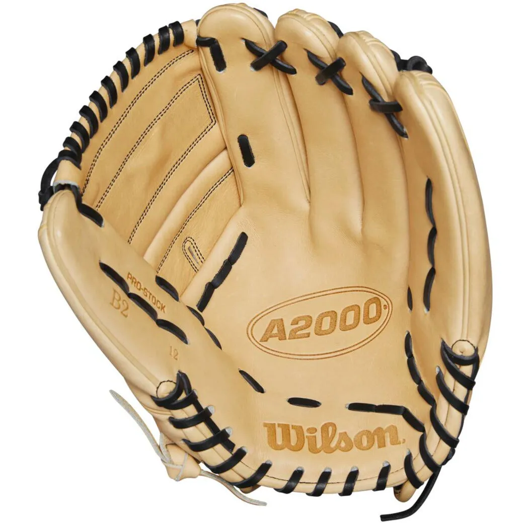 Wilson A2000 B2 12 Baseball Glove: WBW10138912