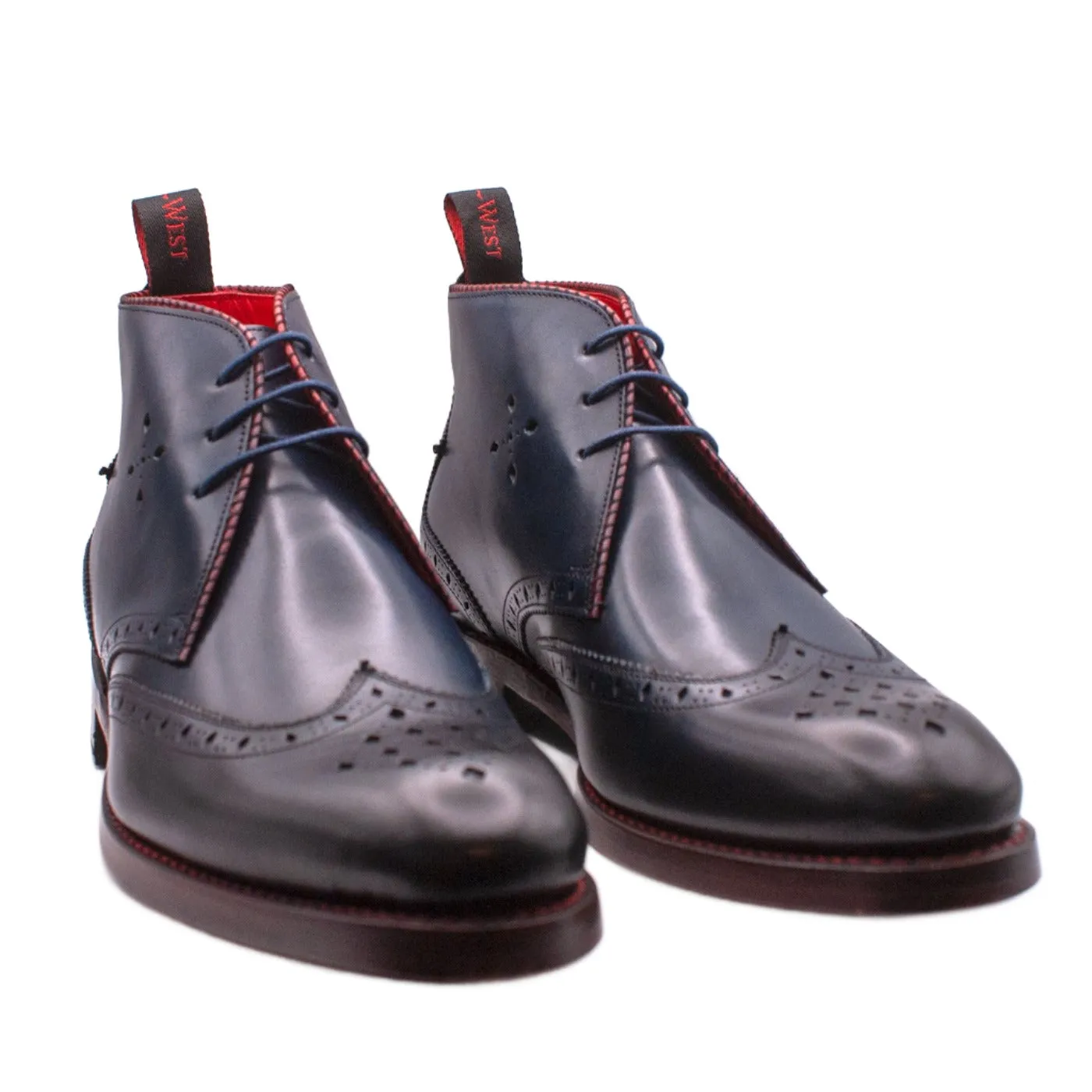 Worship Navy Chukka Boot