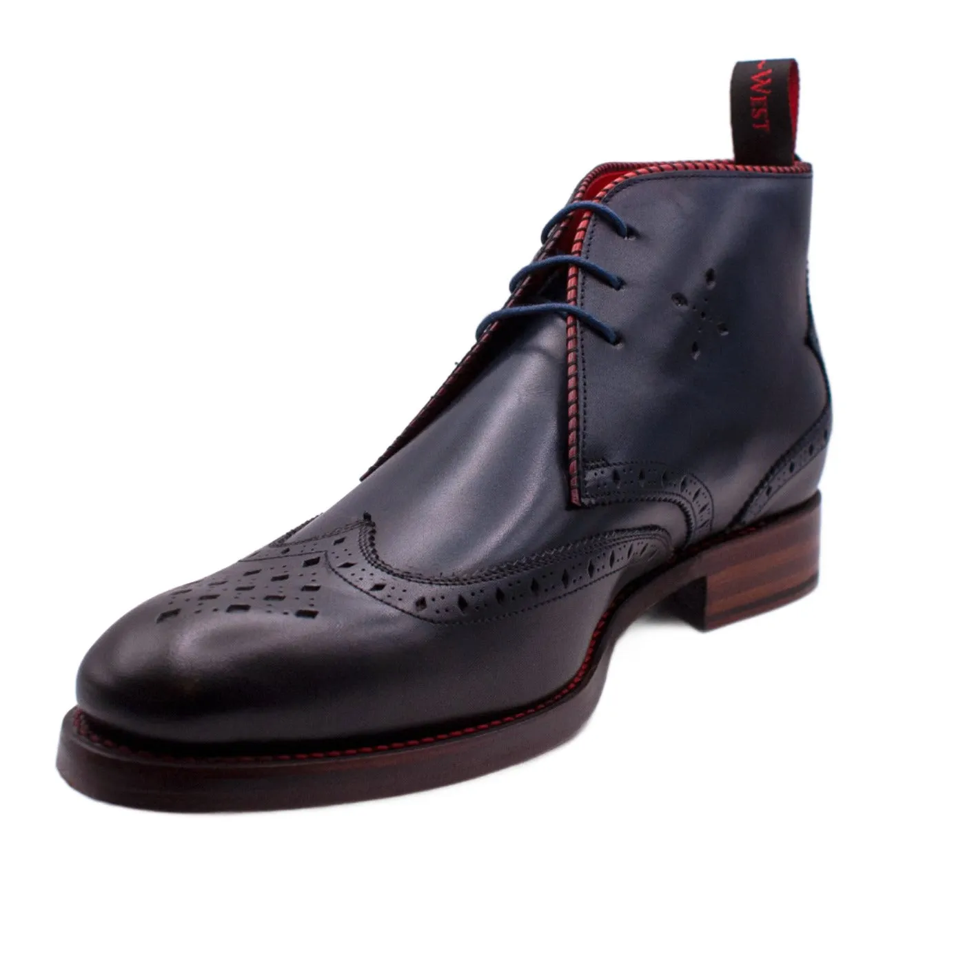 Worship Navy Chukka Boot