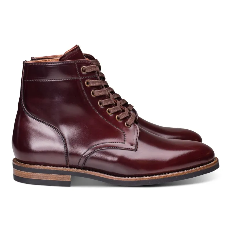 Yanko Service boot burgundy Shell cordovan