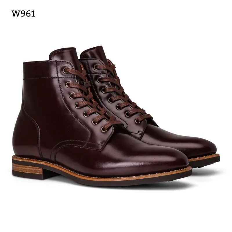 Yanko Service boot burgundy Shell cordovan