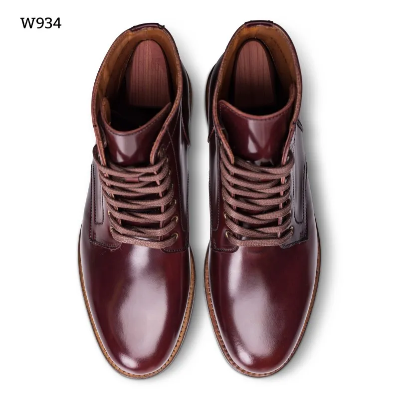 Yanko Service boot burgundy Shell cordovan