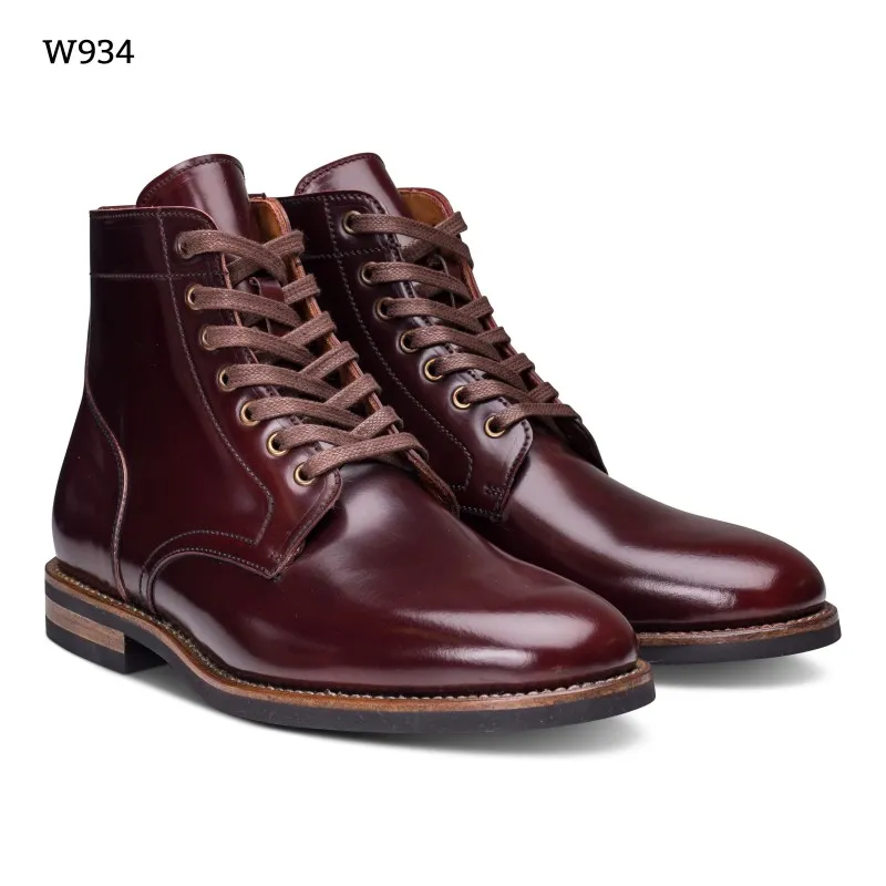 Yanko Service boot burgundy Shell cordovan