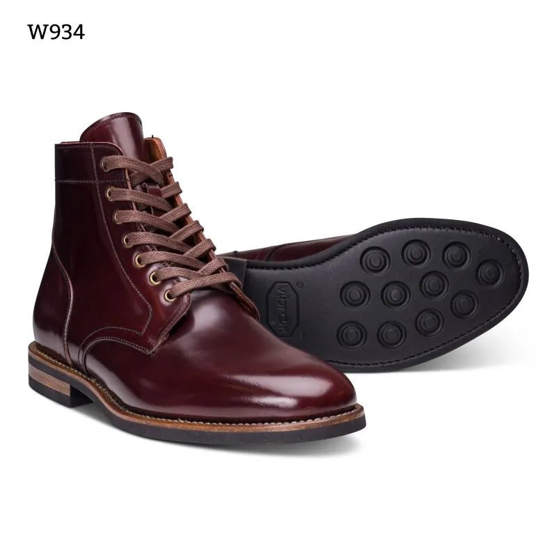 Yanko Service boot burgundy Shell cordovan