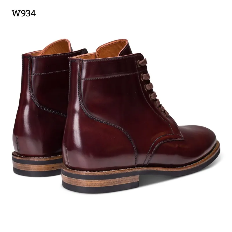 Yanko Service boot burgundy Shell cordovan