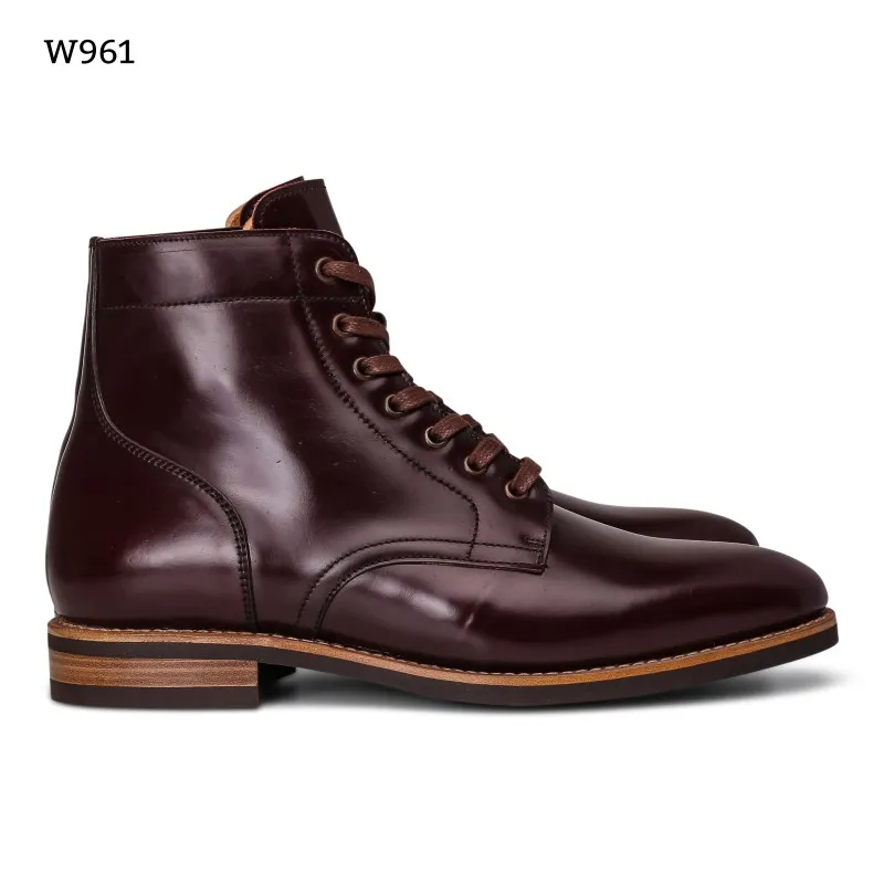 Yanko Service boot burgundy Shell cordovan