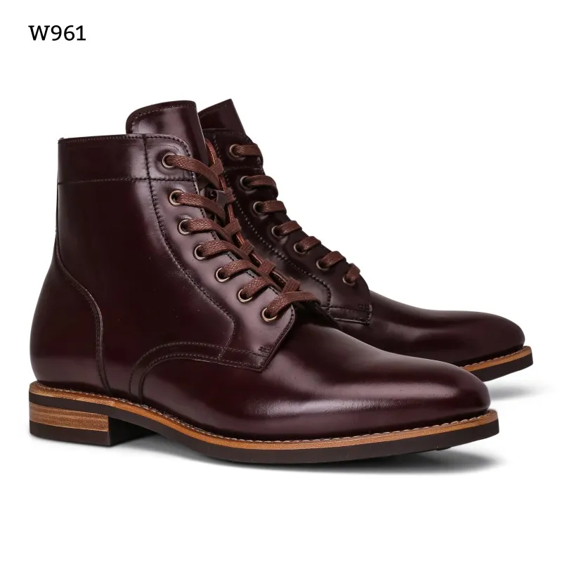 Yanko Service boot burgundy Shell cordovan