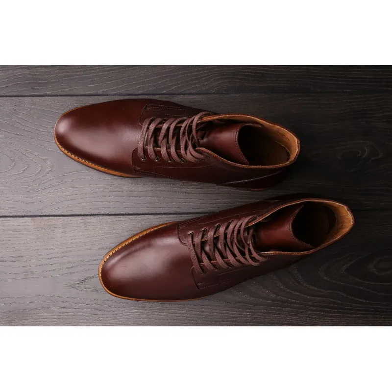 Yanko Service boot dark brown