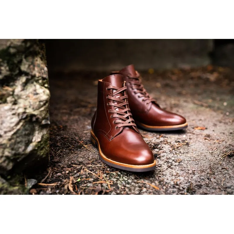 Yanko Service boot dark brown