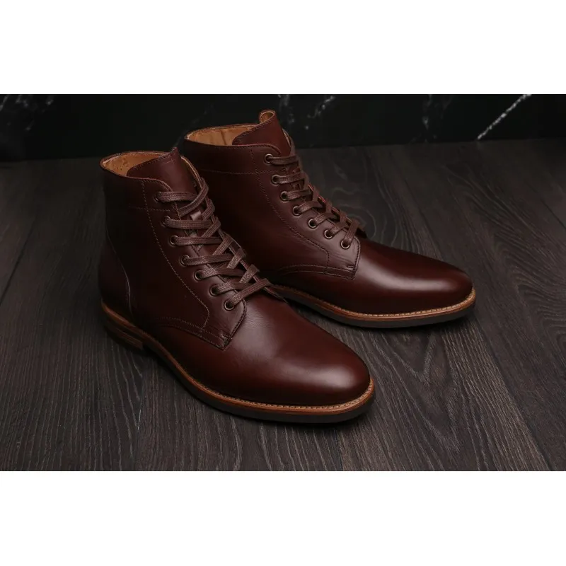 Yanko Service boot dark brown